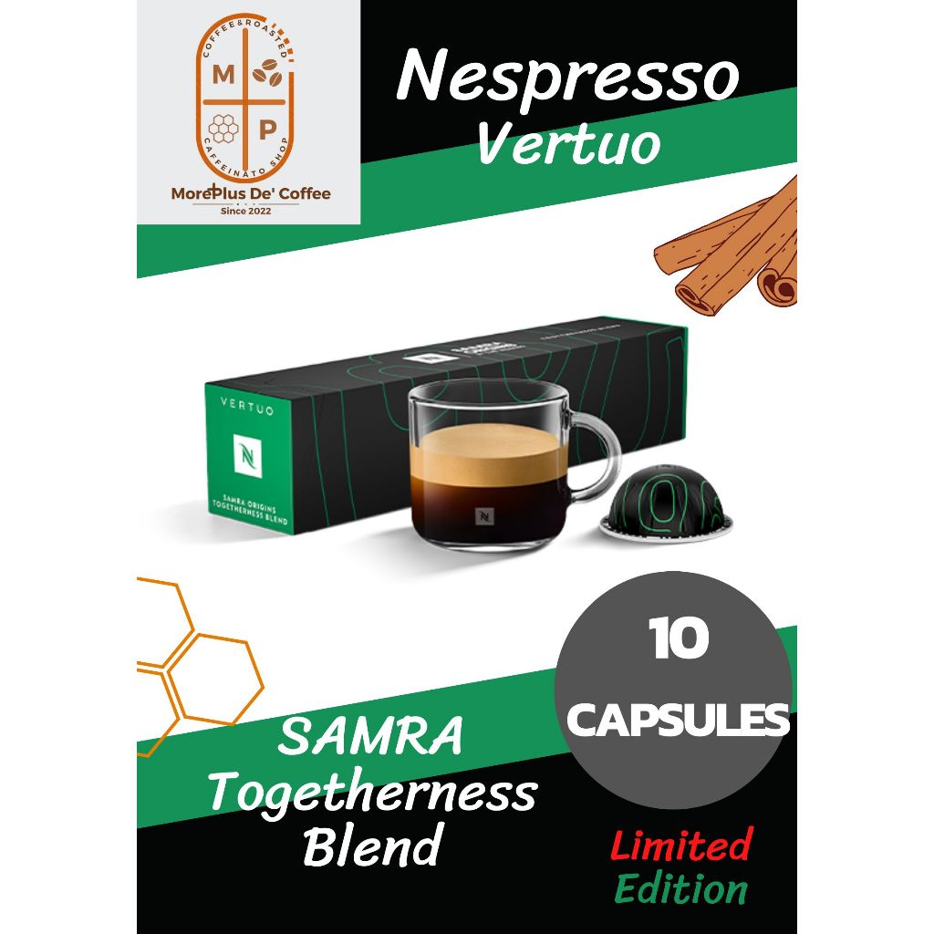 แคปซูลกาแฟ Nespresso Vertuo ของแท้ 100% กล่องละ 10 แคปซูล