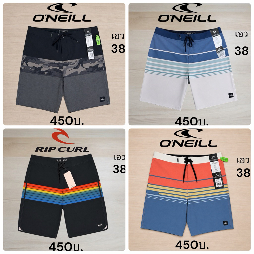 กางเกงเซิร์ฟไซส์ 38 ของแท้มือ1 แบรนด์O'neill *พร้อมส่ง*