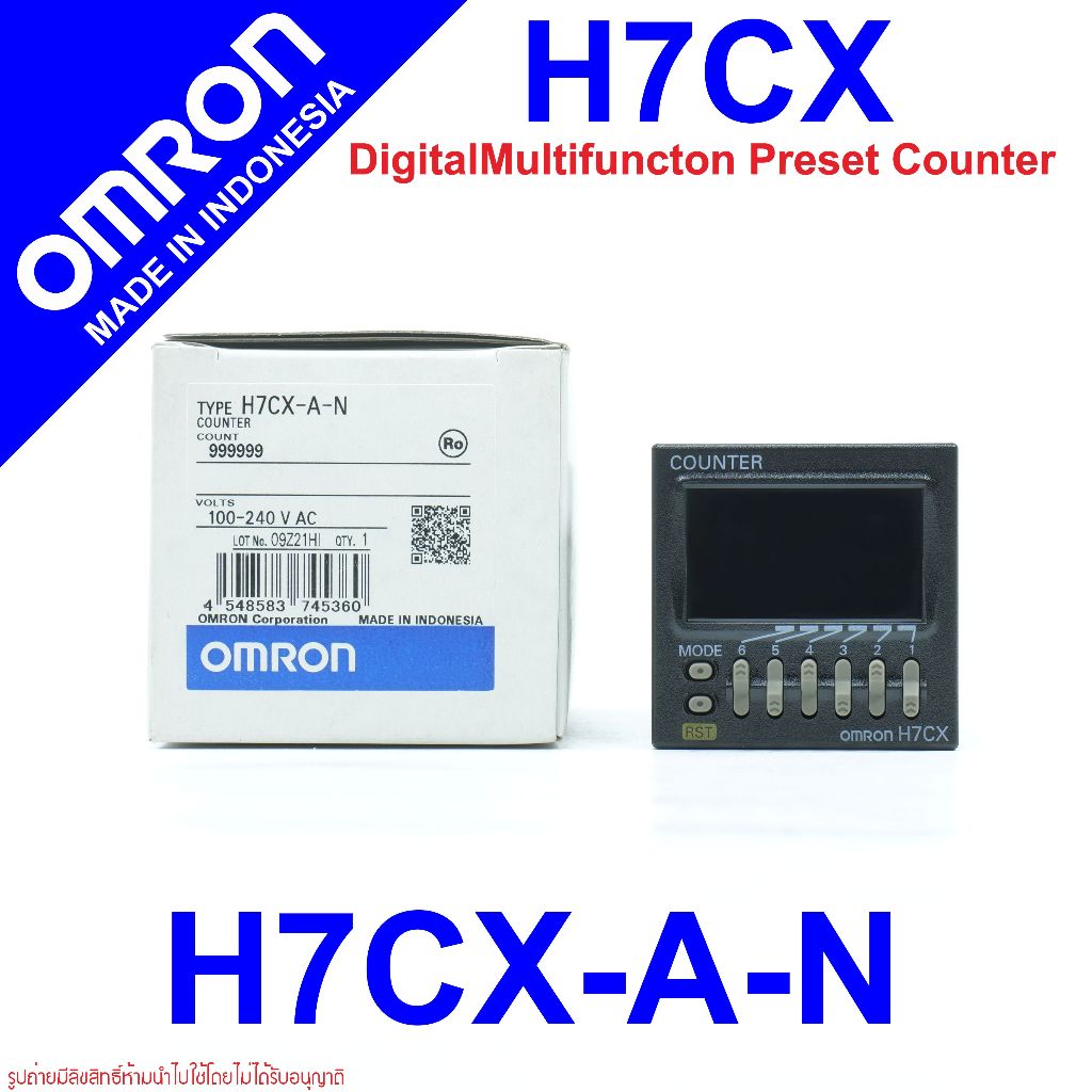 H7CX-A-N OMRON H7CX-A-N OMRON Multifunction Counter H7CX-A-N Counter OMRON H7CX OMRON ตัวนับจำนวน