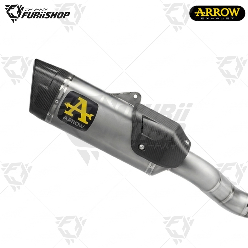 ท่อสูตร/ท่อแต่ง/ท่อไอเสีย Arrow Competition Titanium with Heat : for Yamaha YZF-R9 2025