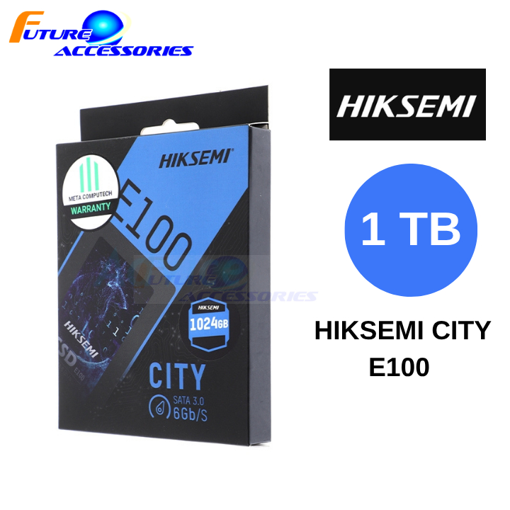 1024 GB SSD (เอสเอสดี) HIKSEMI CITY E100 - 2.5 INCH SATA3 (HS-SSD-E100-1024G) 3ํY