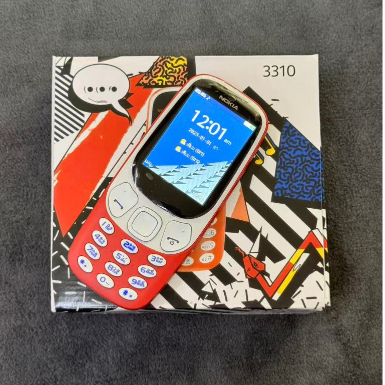โทรศัพท์ปุ่ม 3310 เป็น ตัวอักษรใหญ่เสียงดัง สามารถใช้ซิมการ์ด 4G ระบบภาษาไทย