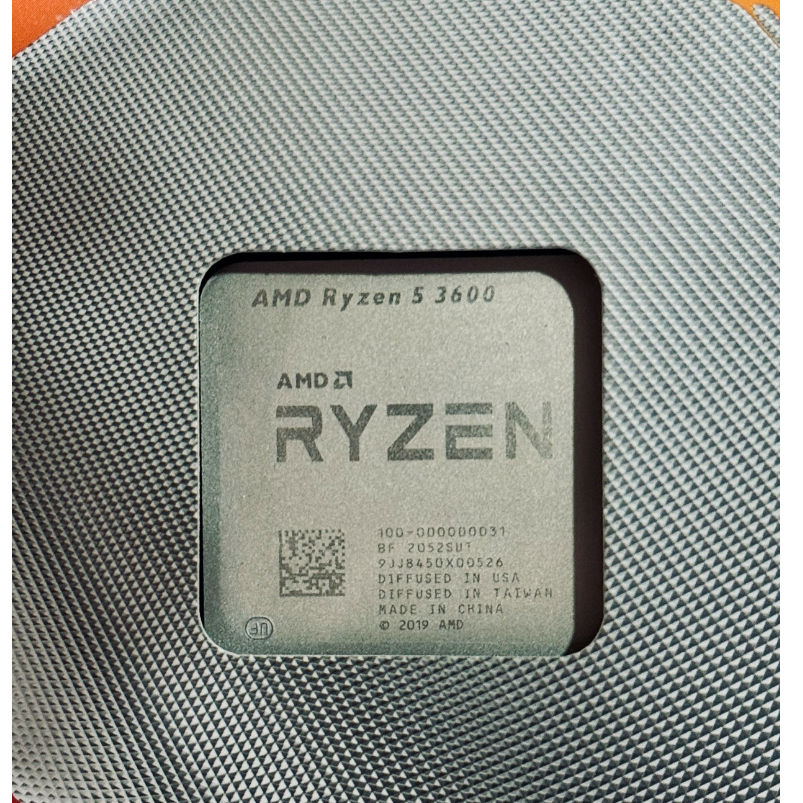 มือสอง - CPU AMD Ryzen 5 3600 (Socket AM4) 6 Cores / 12 Threads แรง คุ้ม สภาพดีมาก พร้อมใช้งาน