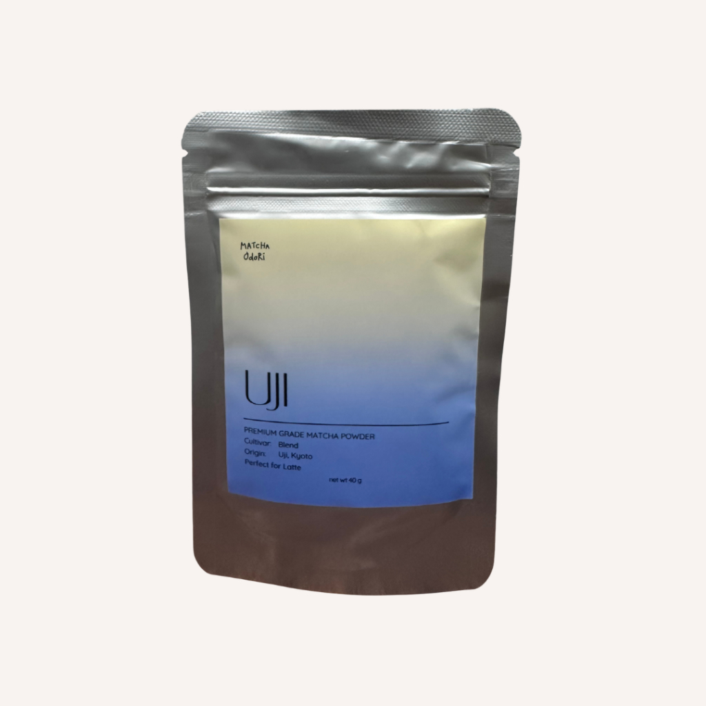 UJI MATCHA (Premium Grade) for Latte มัทฉะญี่ปุ่นแท้ 100% เกรดพรีเมี่ยม จากเมืองอูจิ 40g [Matcha Odori]