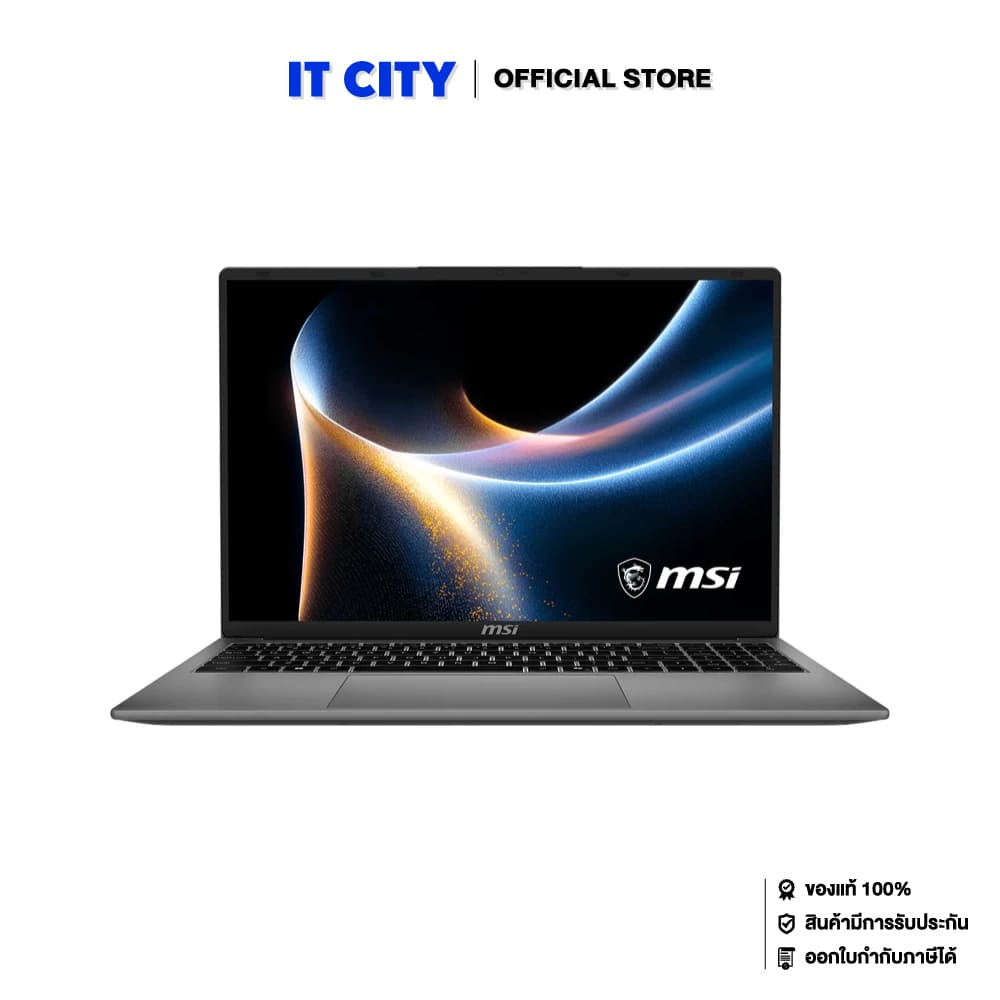 MSI Modern A16 LE J1M-002TH/R7-170 /16GB/512GB/16"/UMA/Win11/Platinum Gray/2Y CO6-011852