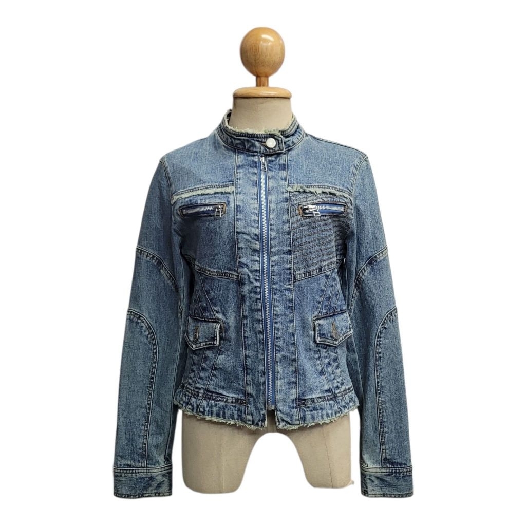 PP Rikorino Biker Denim JacketSz. M