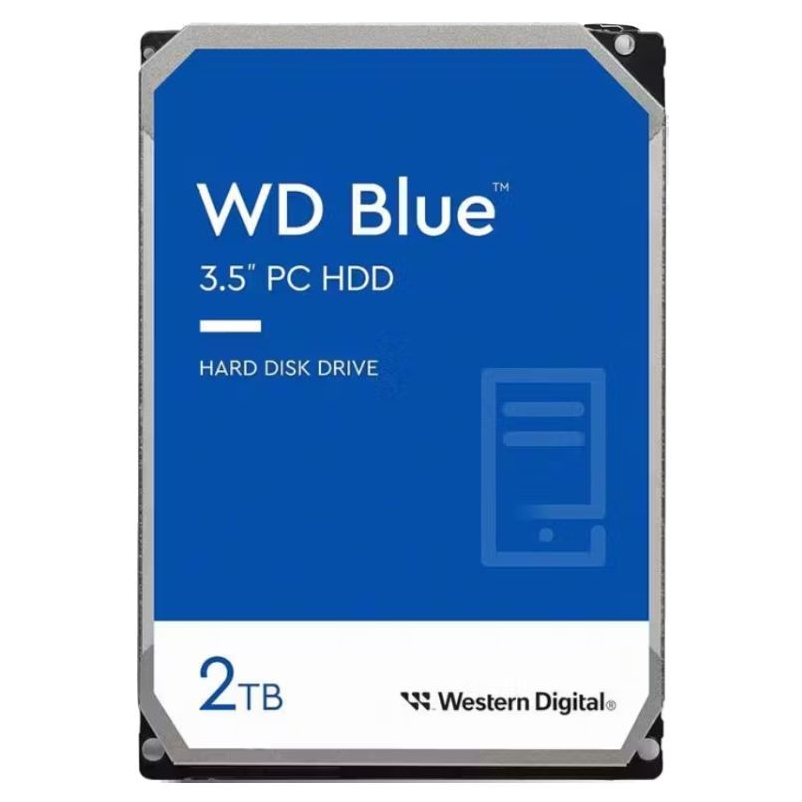 WD BLUE 2TB 7200RPM SATA 3.5" HDD WD20EZBX
