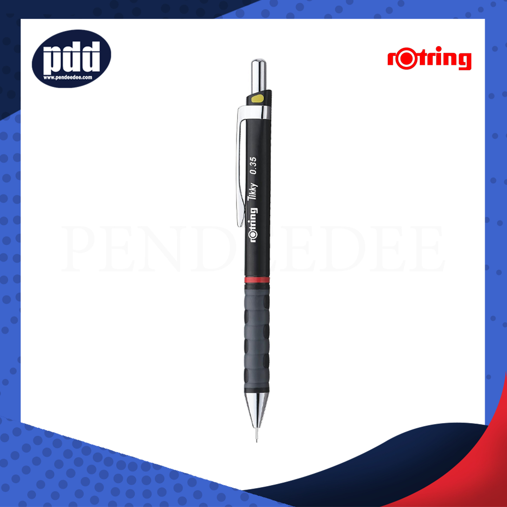 ดินสอกดรอตริง ติกกี้ 0.35 rOtring tikky Mechanical Pencil  สีดำ