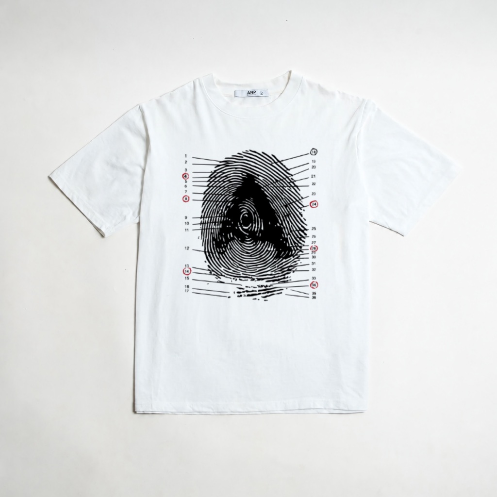 ANP LISSAJOUS Oversize T-Shirt 2026