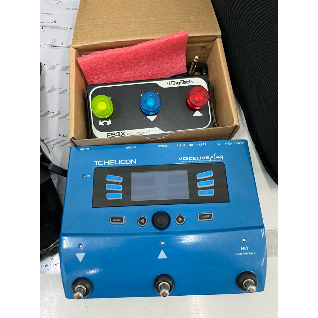 เอฟเฟ็คร้อง TC Helicon Voicelive Play