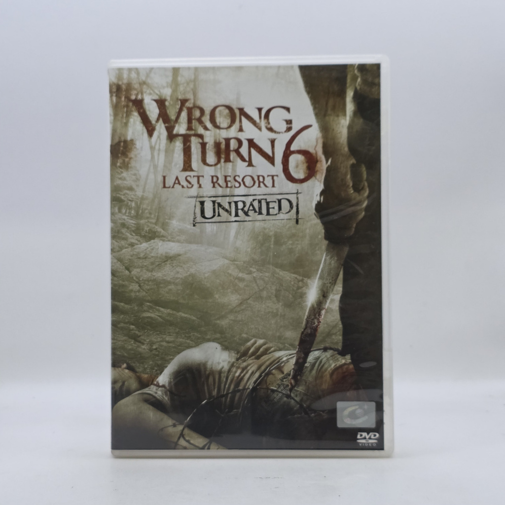 DVD Wrong Turn 6: Last Resort หวีดเขมือบคน 6: รีสอร์ทอำมหิต (2014) แผ่นแท้ มือ2 สภาพดี พากย์ไทย/ซับไ