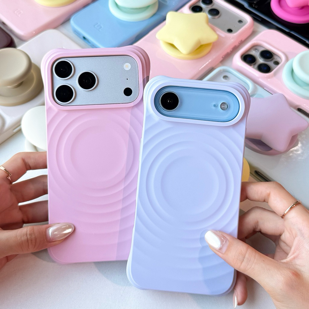 [i17] พร้อมส่ง E11S188 Premium Bubble(3) เคสพรีเมี่ยมซิลิโคนเนื้อหนากันกระแทก เคสแม่เหล็กชาร์จไร้สาย เคสไอโฟน for iphone