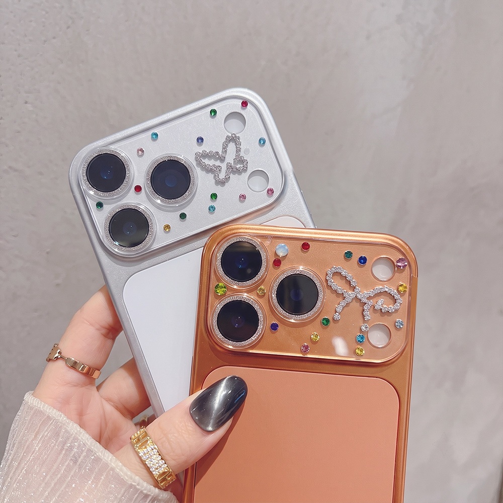 AK ไฮโซ กระจกนิรภัย for iPhone 17/pro/max 17pro/17promax 17pro 17promax ฟิล์มเลนส์กล้อง กระจกเลน์กล้อง ดีไซส์ติดเพชร