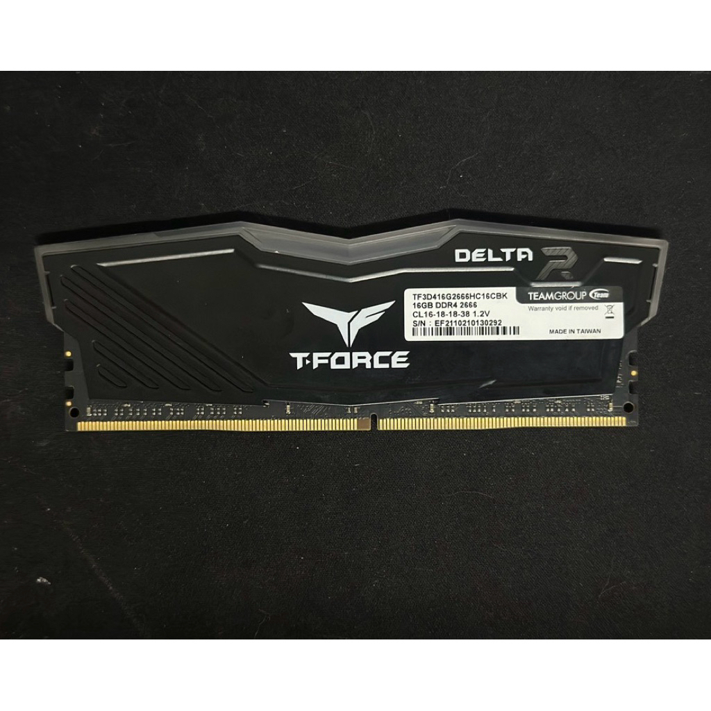 RAM DELTA RGB DDR4 16GB 2666MHz TEAM T-Force