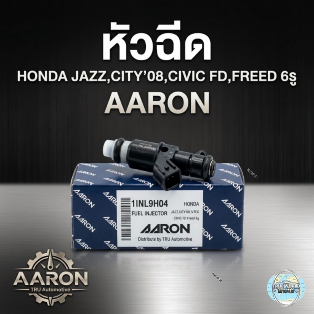 AARON หัวฉีด HONDA JAZZ,CITY'08 IVTEC,CV FD FREED 6รู