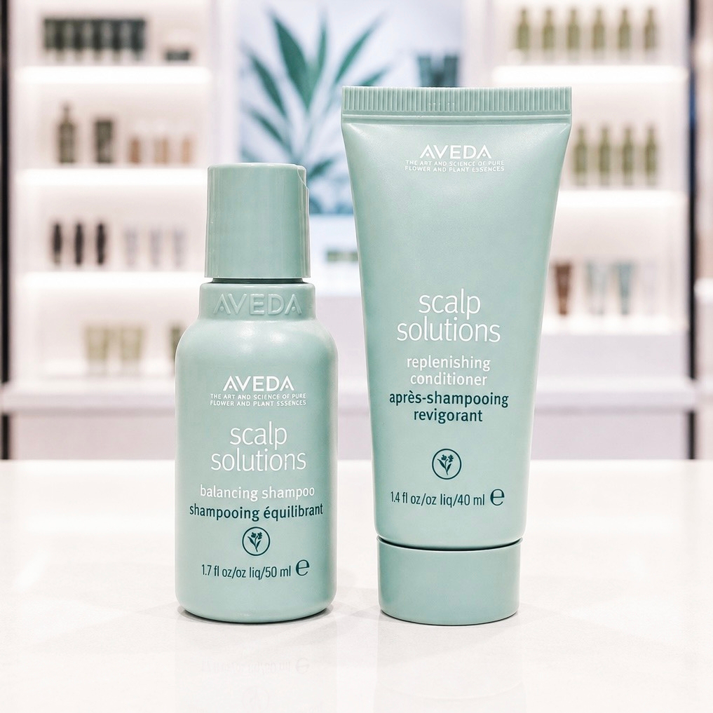 Aveda Scalp Solutions  Balancing Shampoo 50ml / Conditioner 40ml (ป้ายไทย)