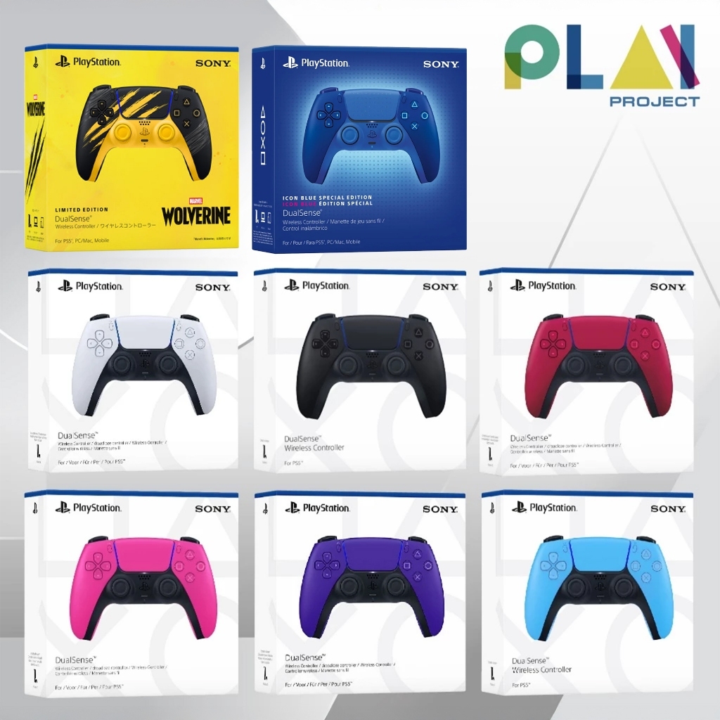 [ลดสูงสุด 1,000.- เก็บโค้ดในแชท] จอย PS5 DualSense Wireless Controller [ประกันศูนย์ Sony ไทย 1ปี] [PlayStation5]