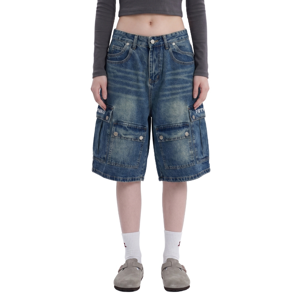 FIFTYNINE DENIM SHORT PANTS : VINTAGE JORTS