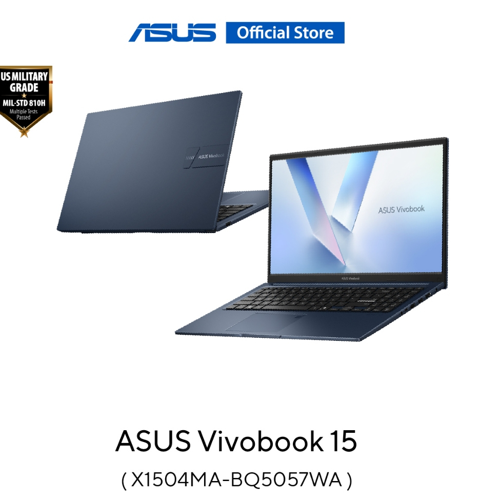 ASUS Vivobook 15 (X1504MA-BQ5057WA) 15.6" FHD (1920x1080), Intel C5-320, 16GB, 512GB SSD, W11