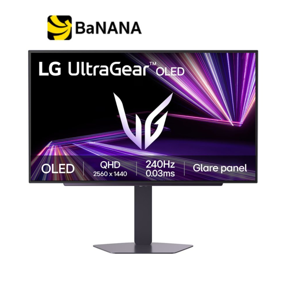 จอมอนิเตอร์ LG UltraGear 27GX704A-B OLED QHD Gaming Monitor by Banana IT