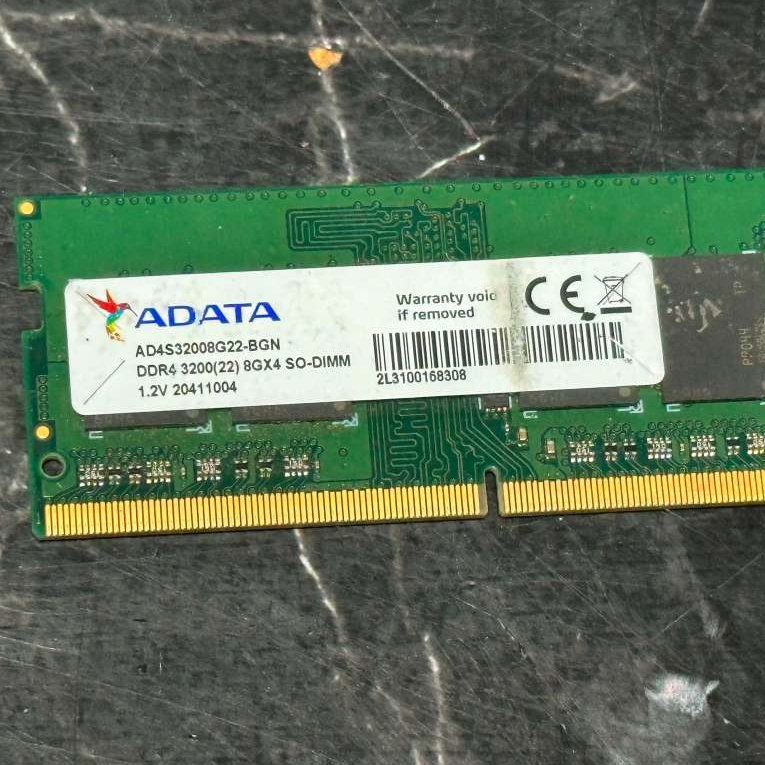 แรม Ram DDR4 8GB BUS 3200 ADATA NB