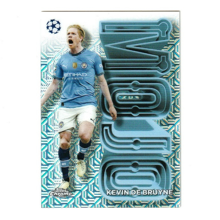 Kevin De Bruyne Mojo Topps Chrome #MJ-20