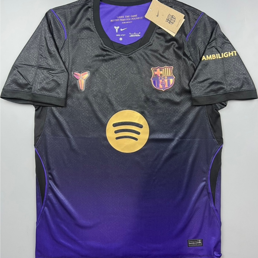 sale เสื้อบอล แฟนบอล 2026*27 บาร์ซ่า เยือน สีดำ Fan Away Black Cecat