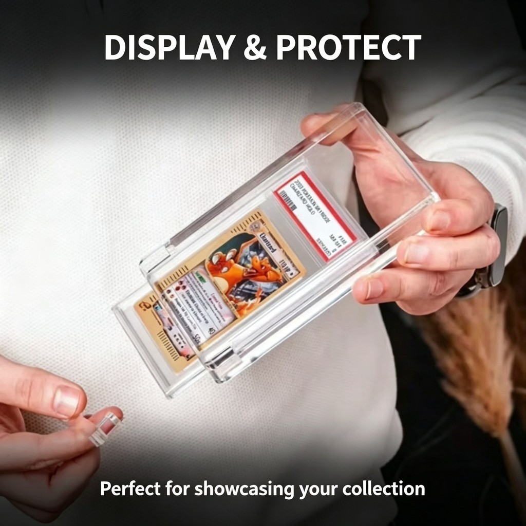 Pokémon Star Card PSA Rating Card Brick Transparent Protective Box PSA/CGC/CCIC Universal High Densi