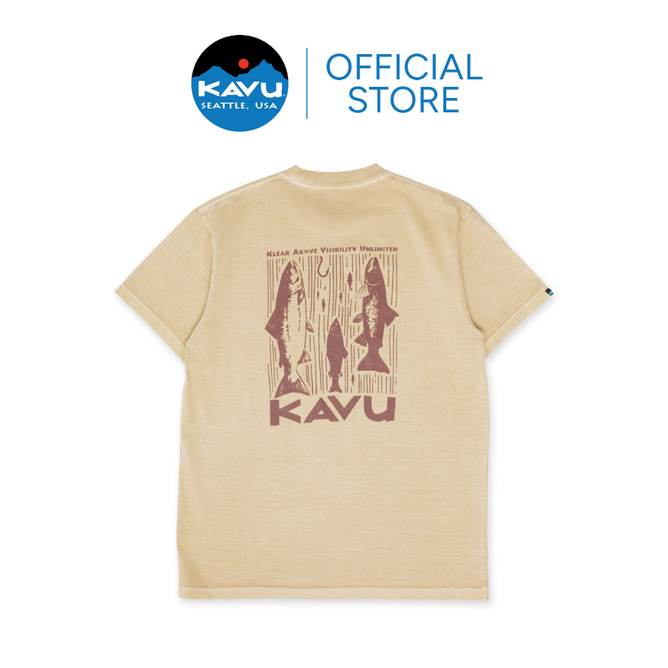 KAVU تيشيرت Salmon ‏Casual Fit — صورة 5