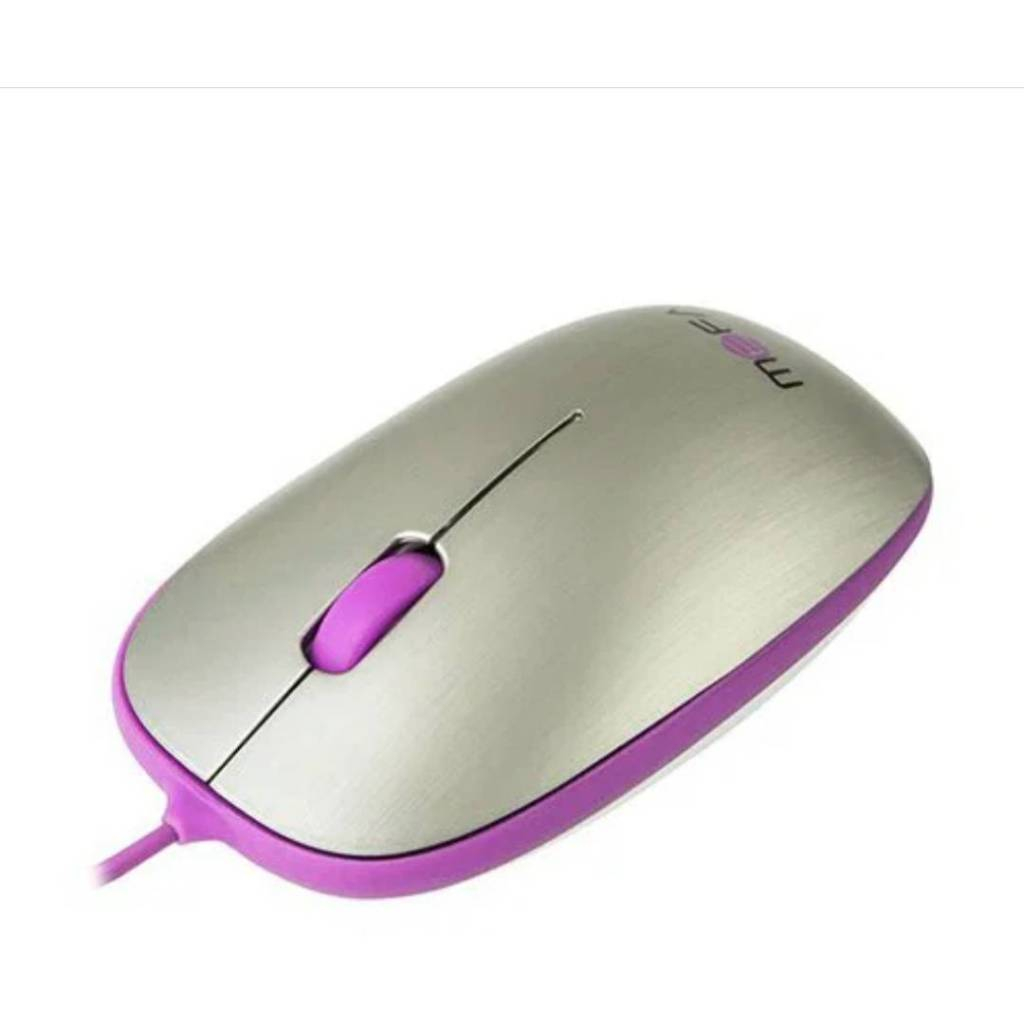 MARVO MofA Brushed Metal USB Wired Mouse ประเภท: เมาส์แบบมีสาย (USB Wired Mouse) การเชื่อมต่อ: USB