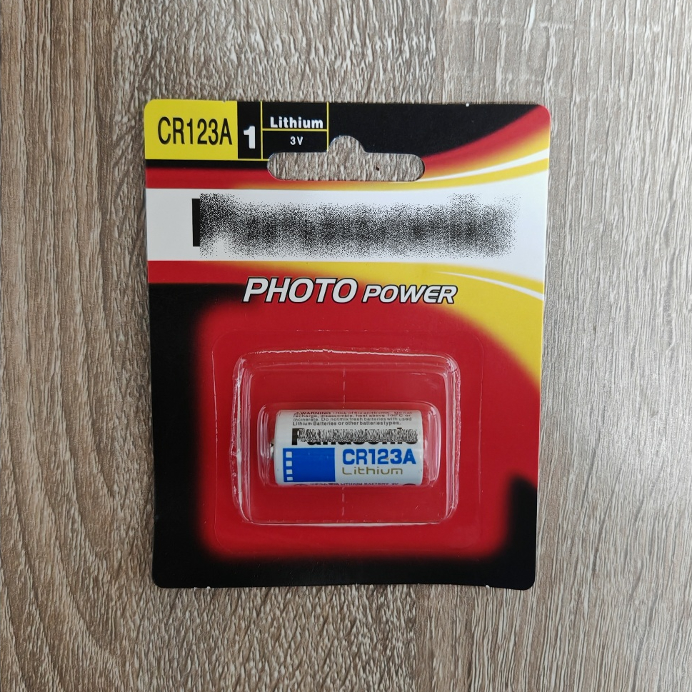 ถ่าน CR123A CR123 ถ่านกล่องถ่ายรูป อุปกรณ์อื่นๆ Lithium Battery