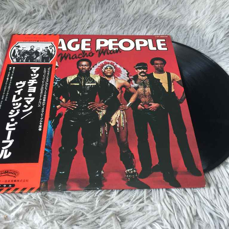 Macho Man - Village People ขนาด 12 นิ้ว LP G092