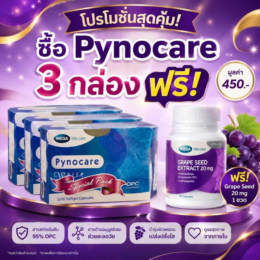 =Mega Wecare Pynocare White รักษาฝ้าจากภายใน เห็นผลจากผู้ใช้จริง