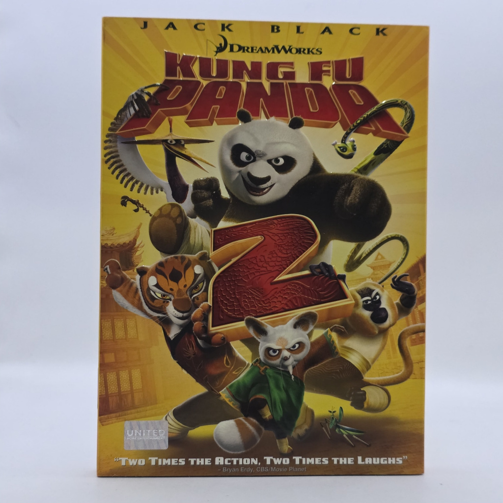 DVD Kung Fu Panda 2 กังฟูแพนด้า 2 (2011) ดีวีดีแท้ สภาพดี พากย์ไทย ซับไทย ดรีมเวิร์กส์ แอนิเมชั่น รห