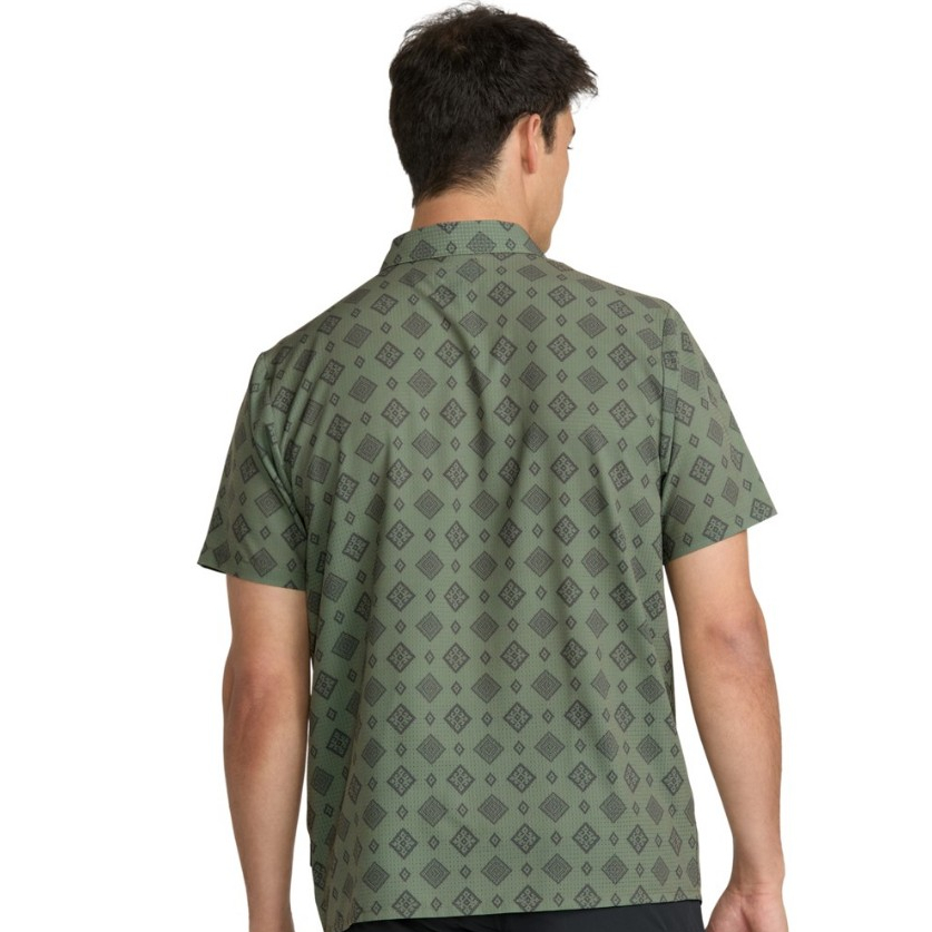 Volcom เสื้อเชิ้ตแขนสั้นสำหรับผู้ชาย Mens Ridgestone Short Sleeve Shirt 252 A0412400-LTO — صورة 5