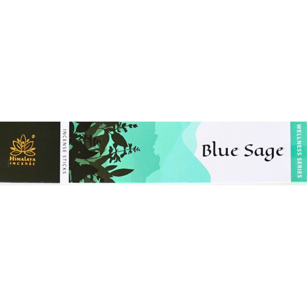 Himalaya | Blue Sage Wellness Series Indian Incense Sticks 15g l Symbiosis l Incense Sticks