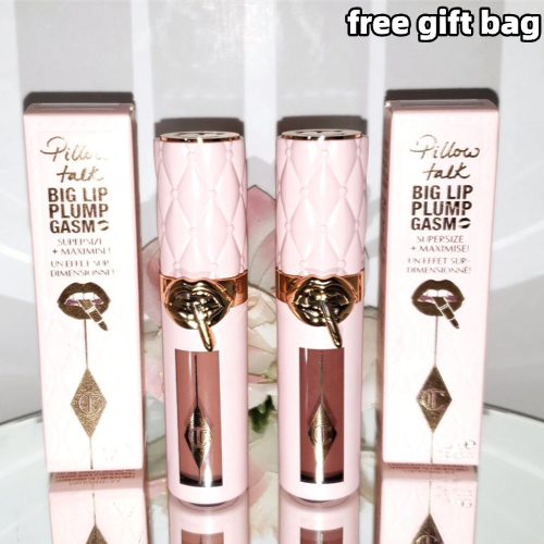 Charlotte Tilbury Big Lip Plumpgasm 5.5ml ลิปกลอส Plumping Heat+Ice ปากอวบอิ่ม +93% ฉ่ำวาว เลือกสีได้