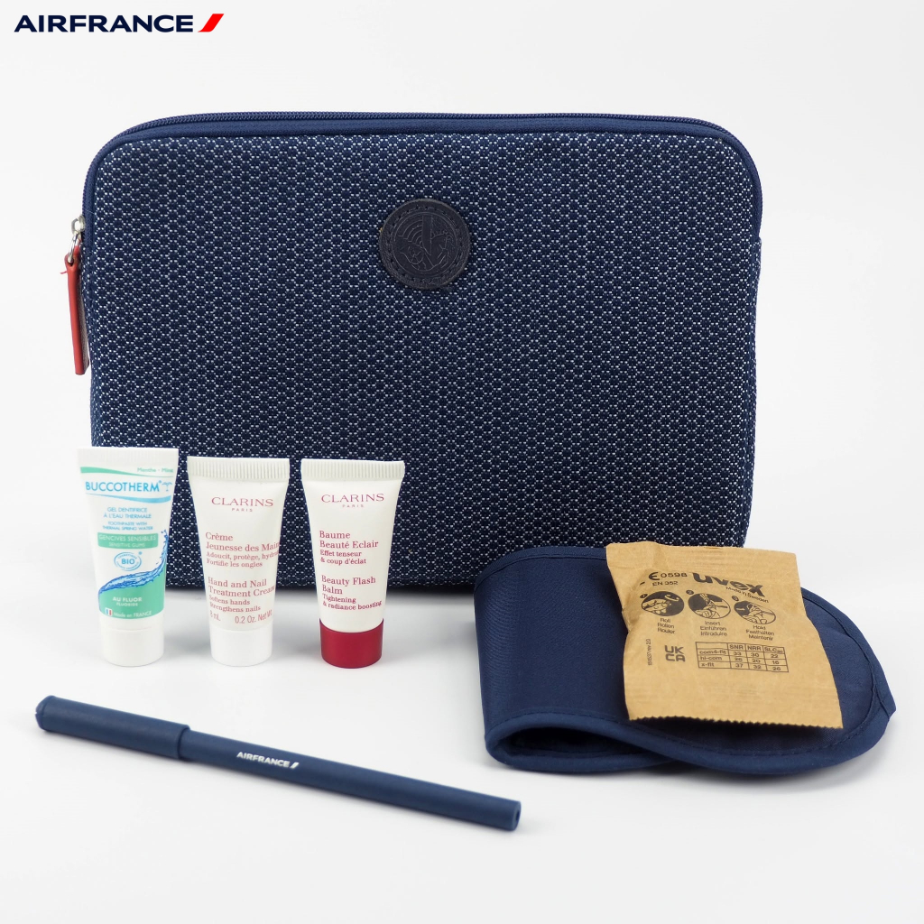 กระเป๋าพร้อมชุด Amenity Kit Aspinal of London England x Malaysian Airlines (Business Class Kit)