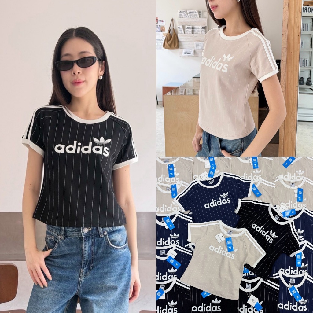 🍊 VL 5432 เสื้อยืดแขนสั้นทรงเบบี้ที ทรงพอดีตัว ผ้าดีใส่สบาย