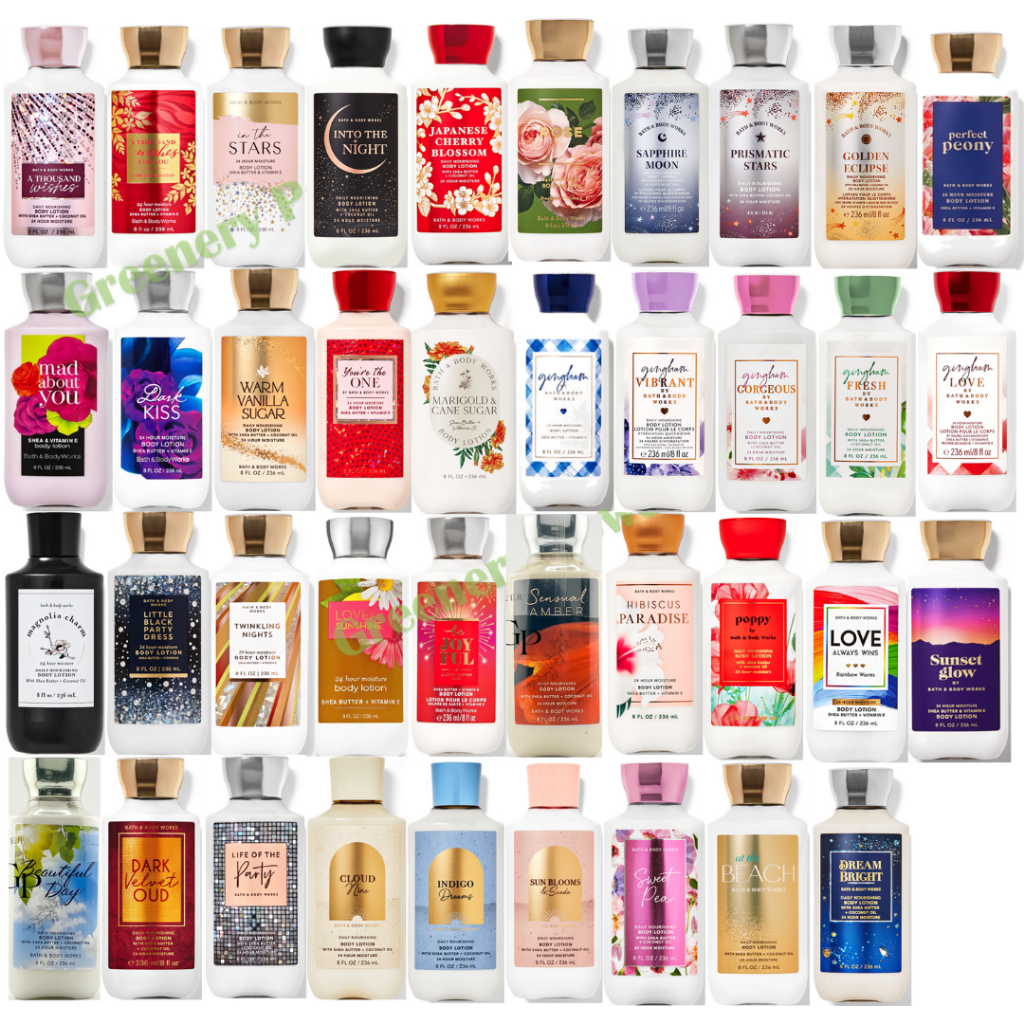 BBW#1 Lotion Bath and body works body lotion 236ml ของแท้100% โลชั่นบำรุงผิว