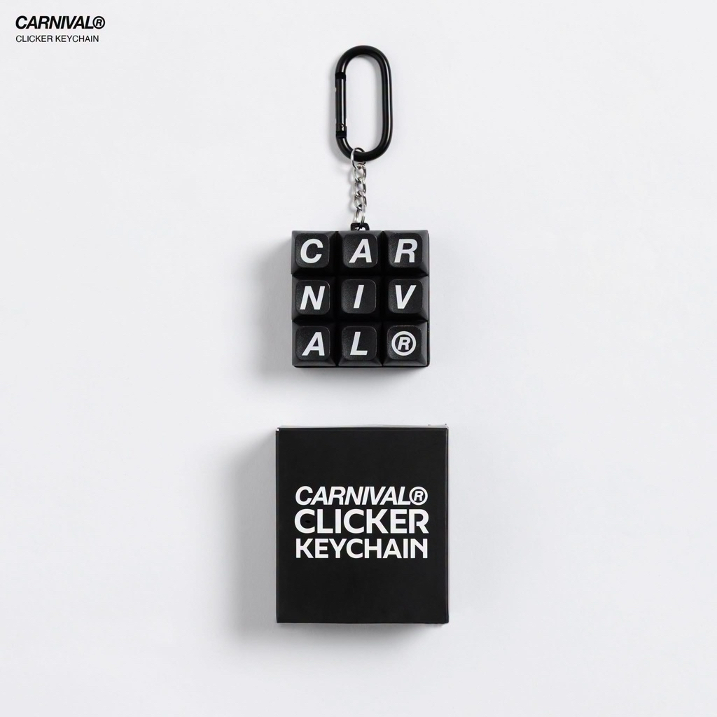 [พร้อมส่ง💯] CARNIVAL®  CLICKER KEYCHAIN