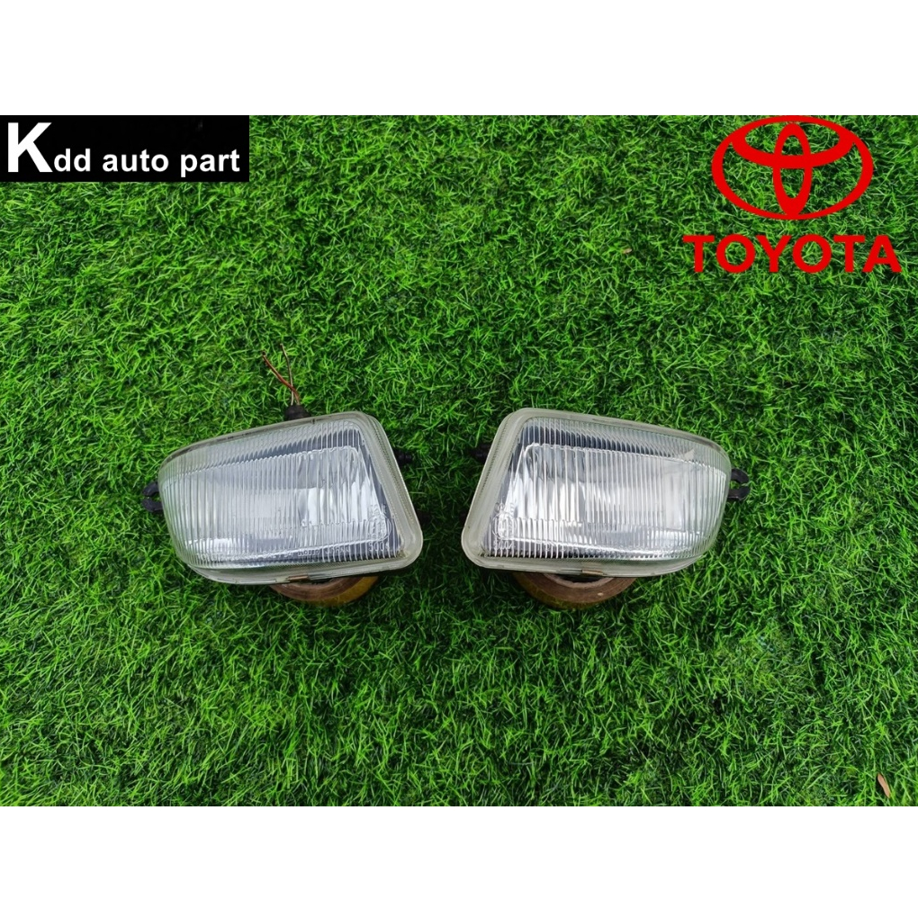 สปอตไลน์ในกันชนหน้า ของแท้ ครบคู่ Toyota Celica ST204  Gen 6