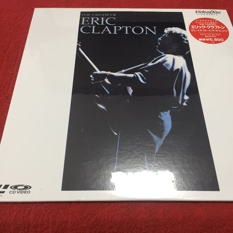 The Cream of Eric Clapton -  Eric Clapton ขนาด 12 นิ้ว LaserDisc B199
