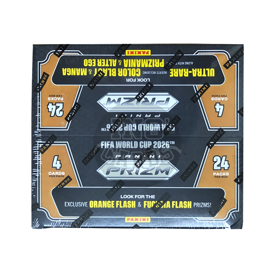การ์ดสะสมฟุตบอล 2026 Panini Prizm FIFA Word Cup Retail Box