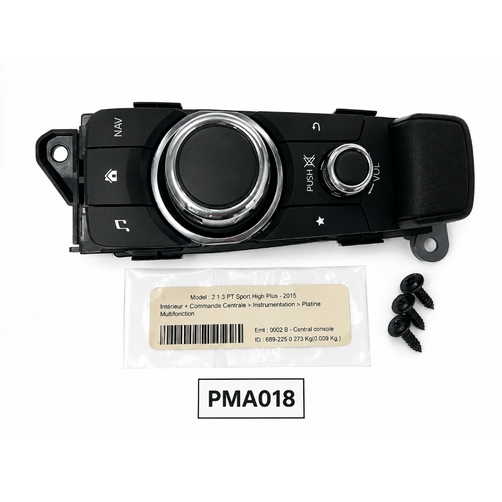 ชุดปุ่มควบคุม Mazda Connect (Commander Switch) Mazda 2 1.3 Sport High Plus ปี 2015
