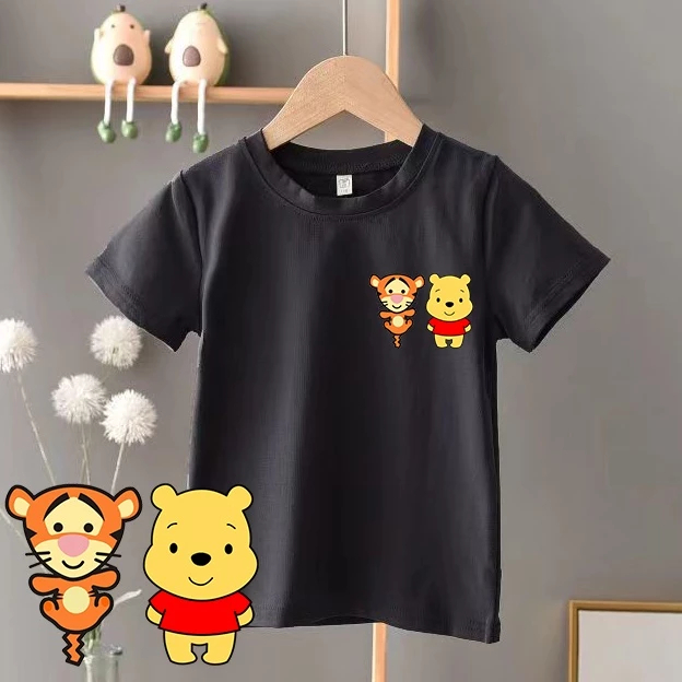เสื้อยืดเด็ก ลายมิกกี้เมาส์น่ารัก จากดิสนีย์ เสื้อยืดสำหรับเด็กชายและเด็กหญิง BAJU BUDAK KINAK-ANAK 