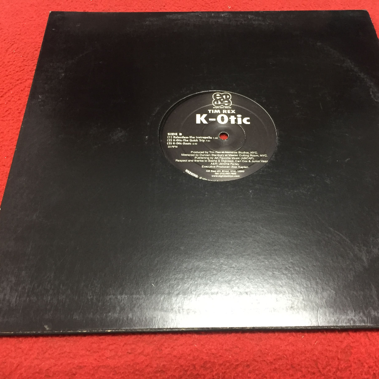 Tim Rex – K-Otic ขนาด 12 นิ้ว LP ร้าน PinHaiMusic B202
