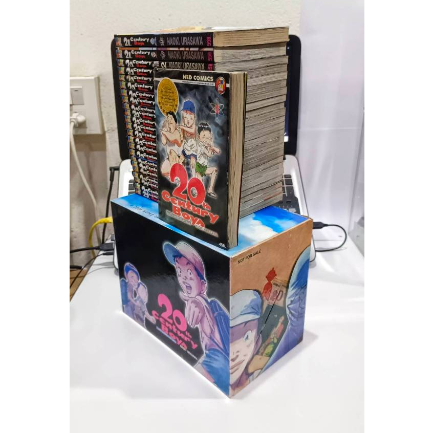 หนังสือการ์ตูน Boxset 20th century boys แก๊งนี้มีป่วน 22 เล่มจบ & 21th century boys 2 เล่มจบ