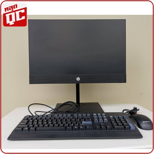 ✅สินค้าราคาถูก✅ คอมมือสอง ALL IN ONE HP ProOne 600 G4 CPU Intel G5400T 3.10 GHz Ram 8 GB SSD 120 GB 