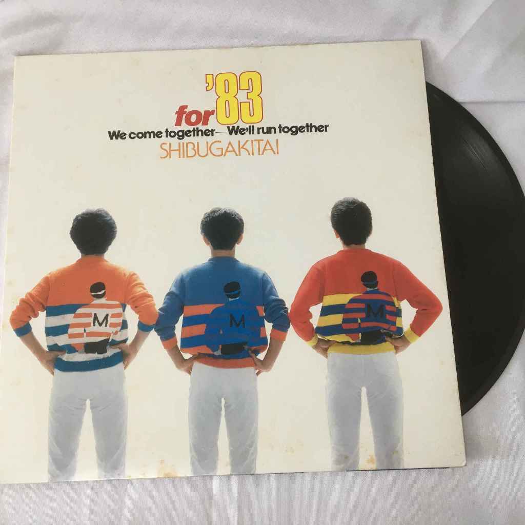 Shibugakitai - For '83 -We come together, We'll run together- แผ่นเสียงไวนิว LP ขนาด 12 นิ้ว K662